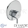 Ideal Standard Ceraline Built-In Shower Mixer Spare Parts